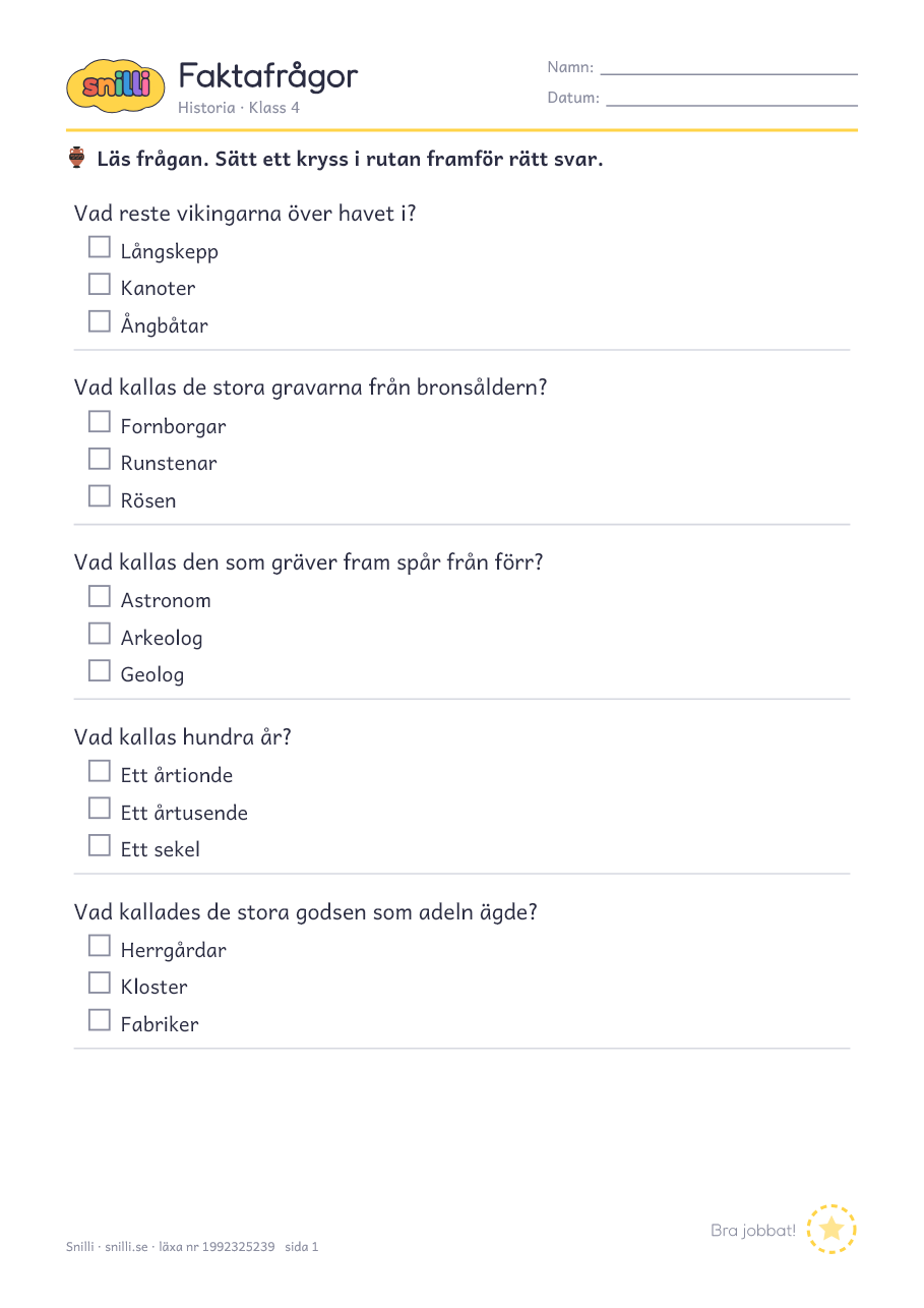 Förhandsvisning av läxan