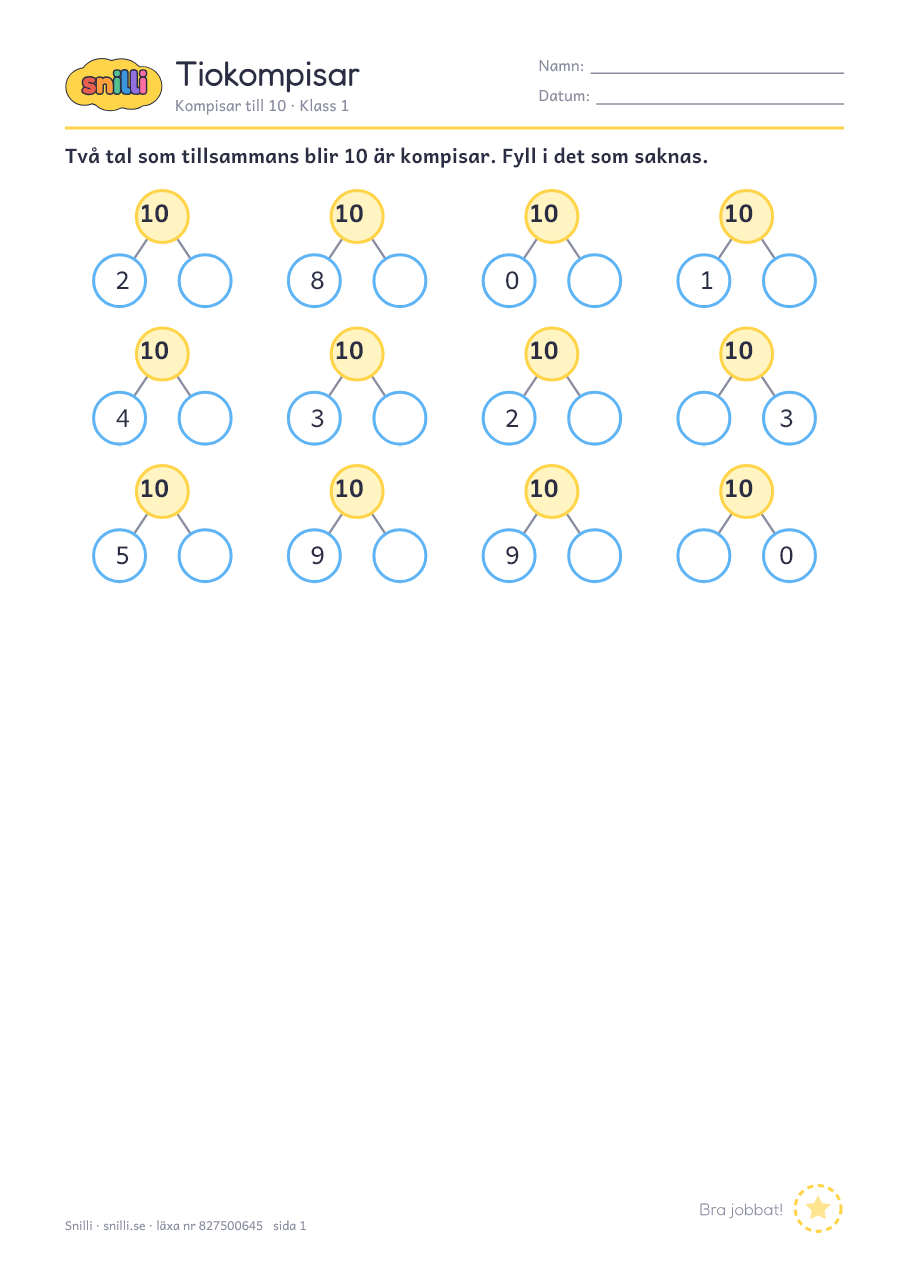 Förhandsvisning av läxan